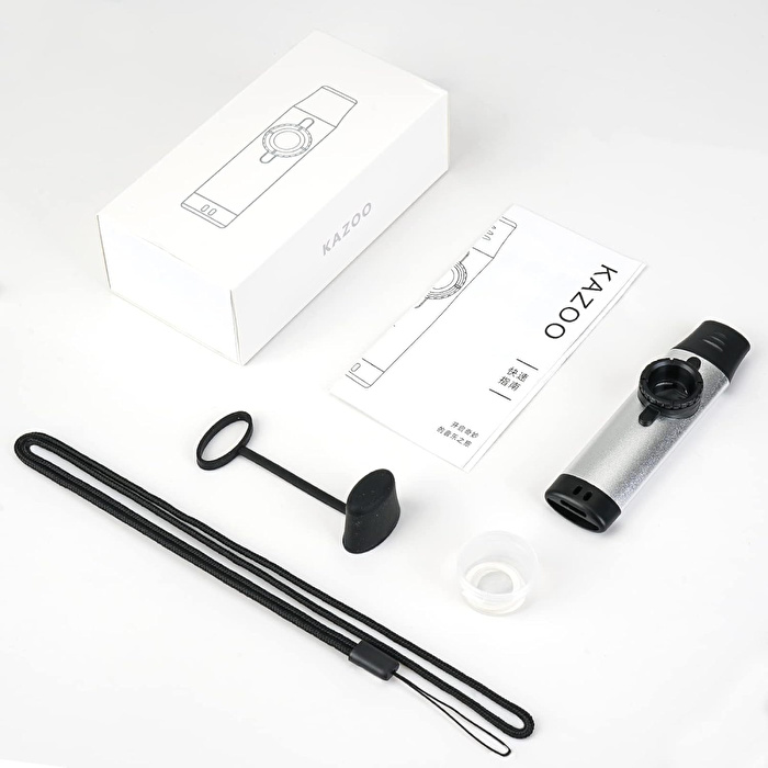 DBAO DK-83 SILVER Alüminyum Kazoo (Gri)